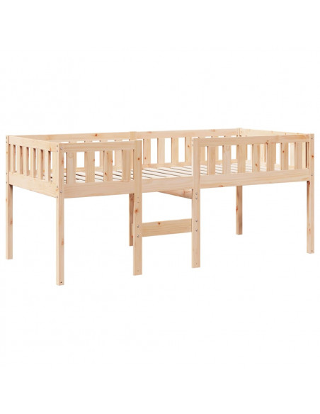 Letto per Bambini senza Materasso 80x200 cm Legno Massello Pino