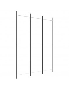 Divisorio a 3 Pannelli bianco 150x200 cm in Tessuto 2