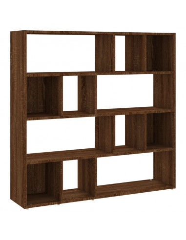 Libreria/Divisorio Rovere Marrone 105x24x102 cm