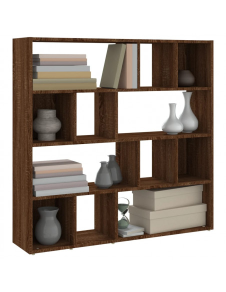 Libreria/Divisorio Rovere Marrone 105x24x102 cm