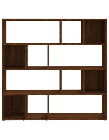 Libreria/Divisorio Rovere Marrone 105x24x102 cm