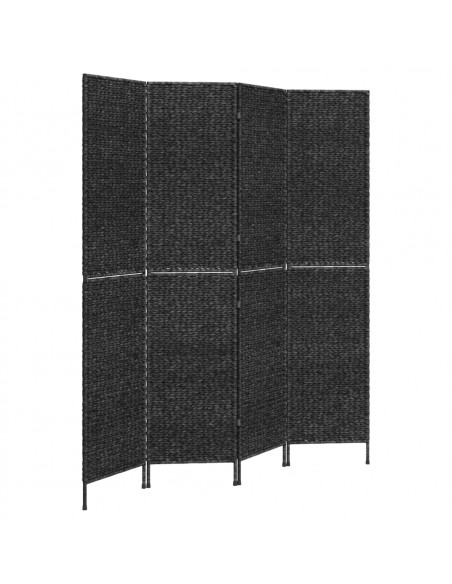 Divisorio Ambienti 4 Pannelli Nero 163x180cm Giacinto d'Acqua