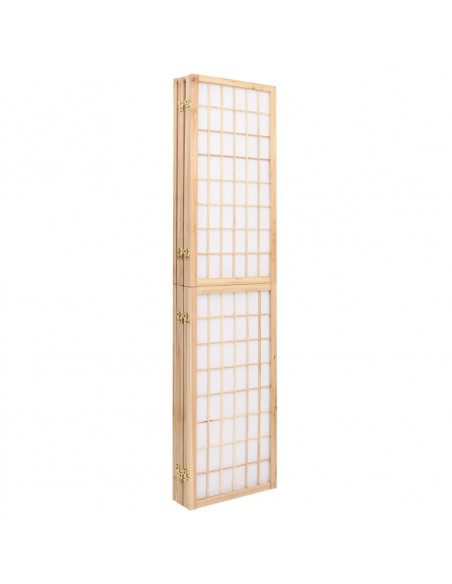 Divisorio Pieghevole 5 Pannelli Stile Giapponese 200x170 cm