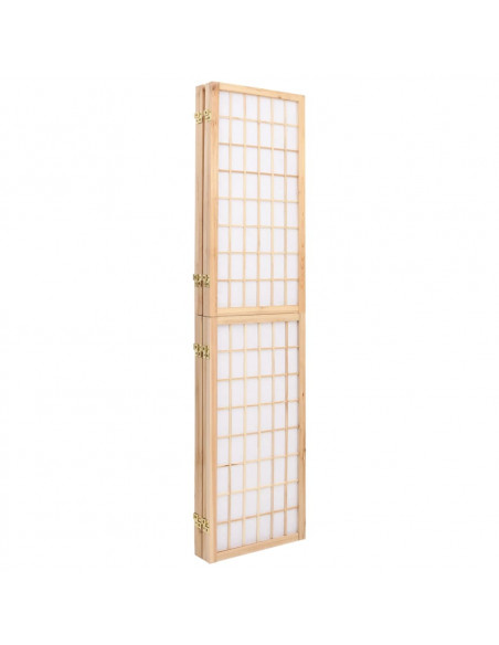 Divisorio Pieghevole 4 Pannelli Stile Giapponese 160x170 cm
