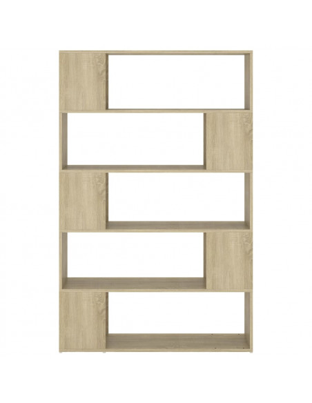 Libreria/Divisorio Rovere Sonoma 100x24x155 cm in Truciolato
