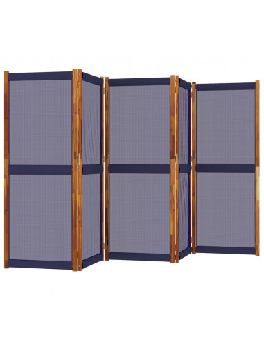 Divisorio a 5 Pannelli Blu Scuro 350x180 cm