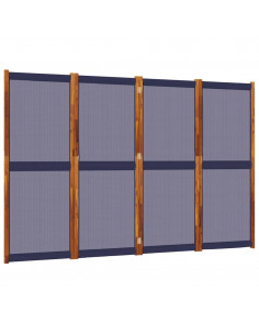 Divisorio a 4 Pannelli Blu Scuro 280x180 cm 2