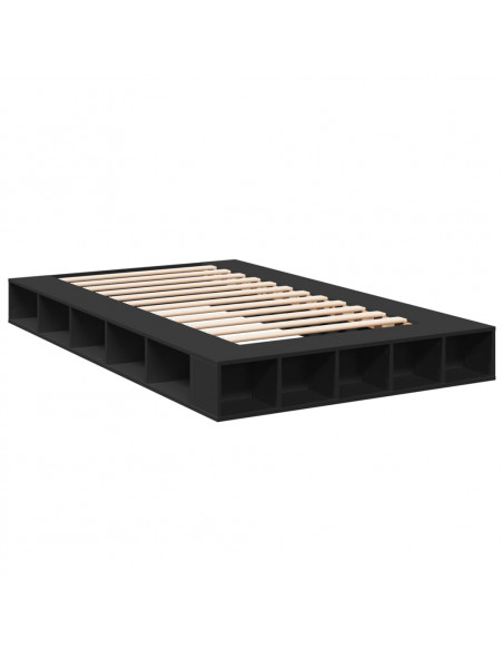 Giroletto Nero 120x190 cm in Legno Multistrato