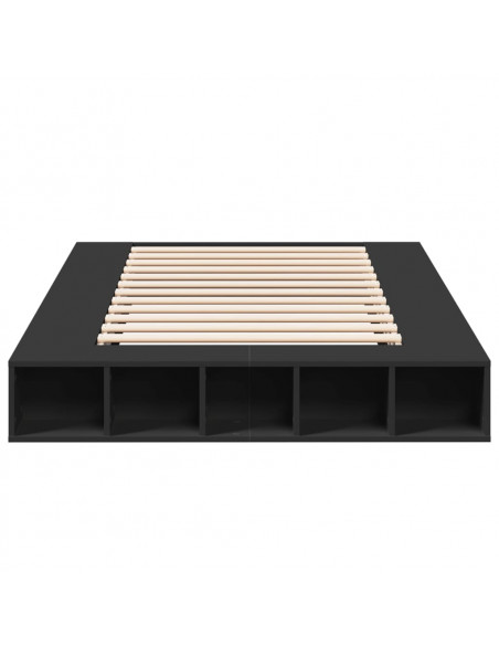 Giroletto Nero 120x190 cm in Legno Multistrato