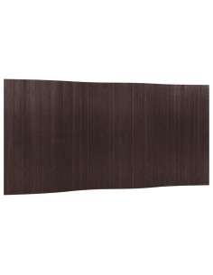 Divisorio Ambienti Marrone Scuro 165x400 cm in Bambù 2