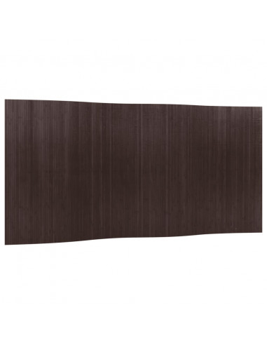 Divisorio Ambienti Marrone Scuro 165x400 cm in Bambù