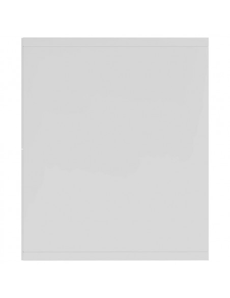 Libreria/Mobile TV Bianco 36x30x114 cm in Legno Multistrato