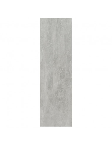 Libreria Grigio Cemento 97,5x29,5x100 cm in Legno Multistrato