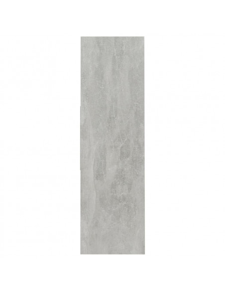 Libreria Grigio Cemento 97,5x29,5x100 cm in Legno Multistrato