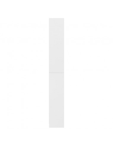 Libreria a 5 Ripiani Bianca 80x24x175 cm in Legno Multistrato