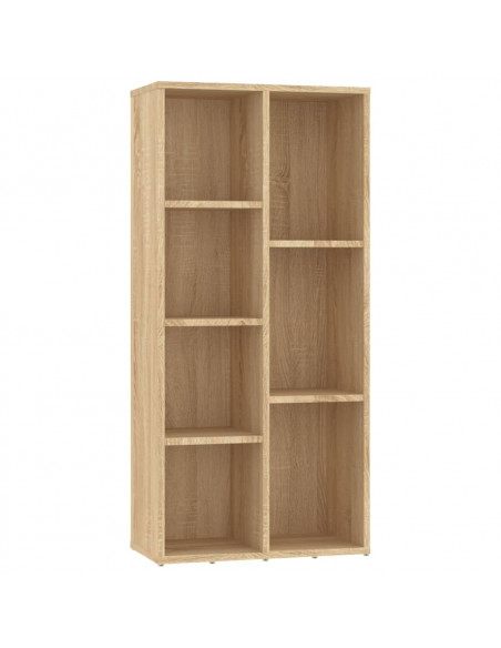 Libreria Rovere Sonoma 50x25x106 cm in Legno Multistrato