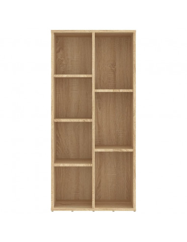 Libreria Rovere Sonoma 50x25x106 cm in Legno Multistrato