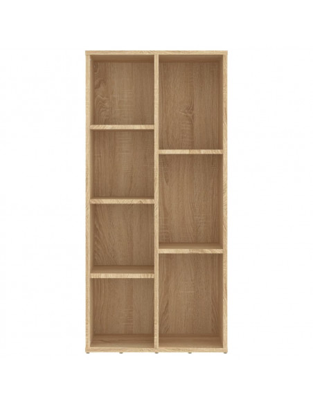 Libreria Rovere Sonoma 50x25x106 cm in Legno Multistrato