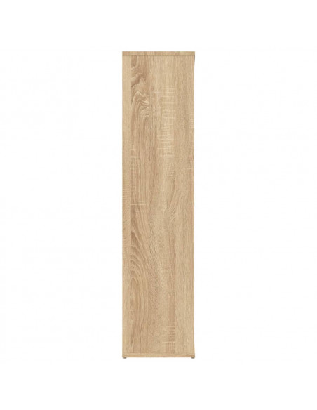 Libreria Rovere Sonoma 50x25x106 cm in Legno Multistrato