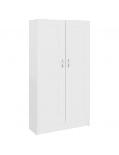 Libreria Bianca 82,5x30,5x150 cm in Legno Multistrato 2