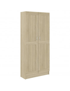 Libreria Rovere Sonoma 82,5x30,5x185,5 cm in Legno Multistrato 2