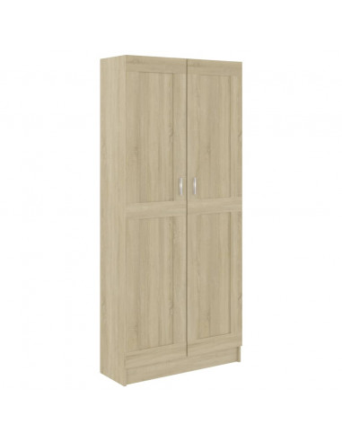 Libreria Rovere Sonoma 82,5x30,5x185,5 cm in Legno Multistrato