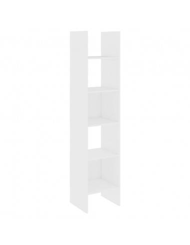 Libreria Bianca 40x35x180 cm in Legno Multistrato