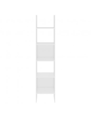 Libreria Bianca 40x35x180 cm in Legno Multistrato