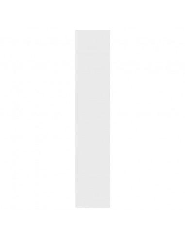 Libreria Bianca 40x35x180 cm in Legno Multistrato