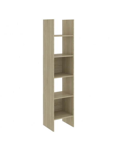 Libreria Rovere Sonoma 40x35x180 cm in Legno Multistrato