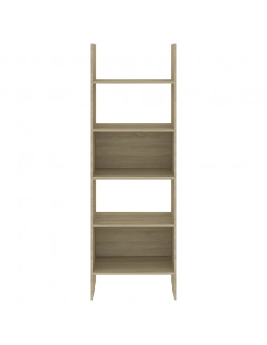 Libreria Rovere Sonoma 60x35x180 cm in Legno Multistrato