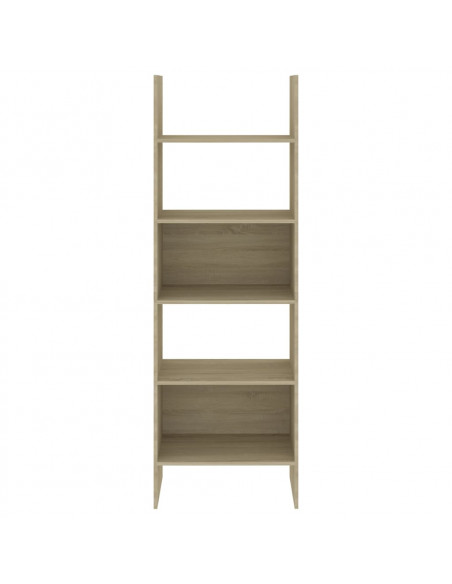 Libreria Rovere Sonoma 60x35x180 cm in Legno Multistrato