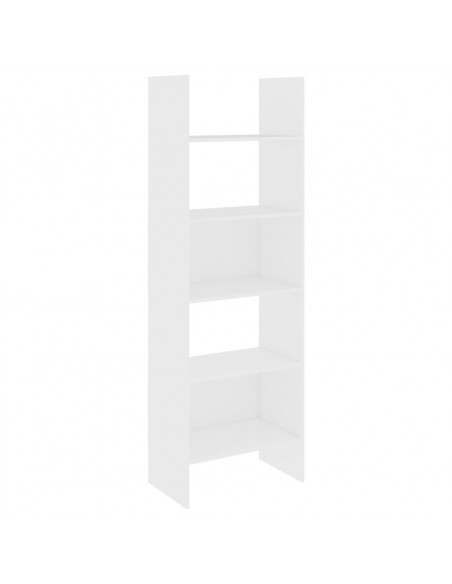 Libreria Bianca 60x35x180 cm in Legno Multistrato
