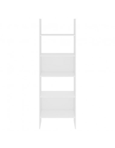 Libreria Bianca 60x35x180 cm in Legno Multistrato