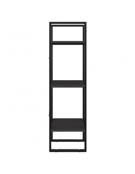 Libreria a 3 Ripiani Grigia 40x30x105 cm in Legno Multistrato
