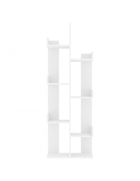 Libreria Bianca 48x25,5x140 cm in Truciolato