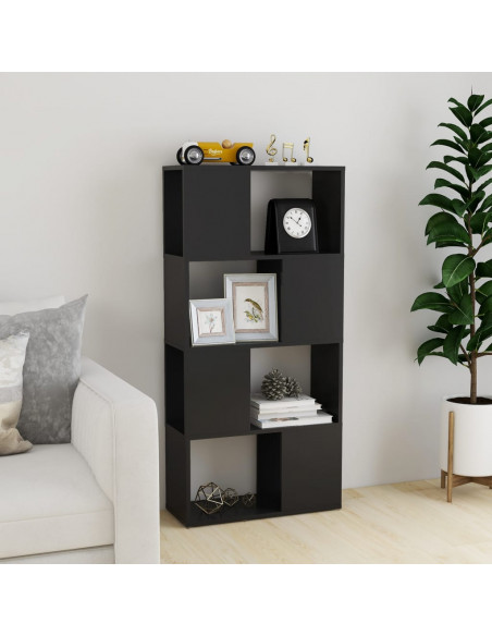 Libreria/Divisorio Grigio 60x24x124,5 cm in Truciolato