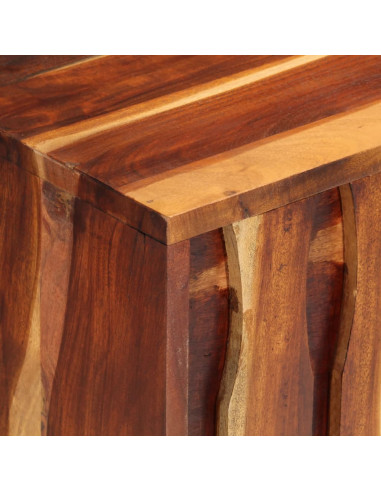 Credenza 110x28x76 cm in Legno Massello di Acacia