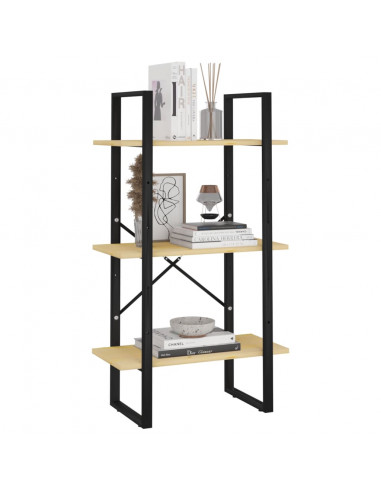 Scaffale Portaoggetti 60x30x105 cm in Legno Massello di Pino