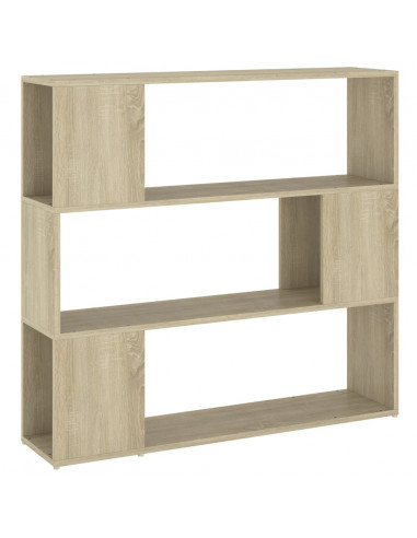 Libreria/Divisorio Rovere Sonoma 100x24x94 cm