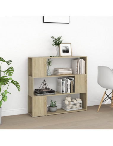 Libreria/Divisorio Rovere Sonoma 100x24x94 cm