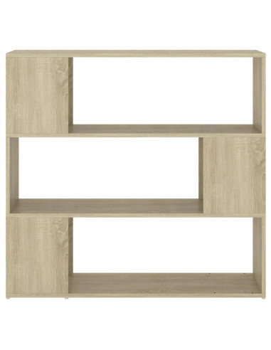 Libreria/Divisorio Rovere Sonoma 100x24x94 cm