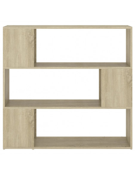 Libreria/Divisorio Rovere Sonoma 100x24x94 cm