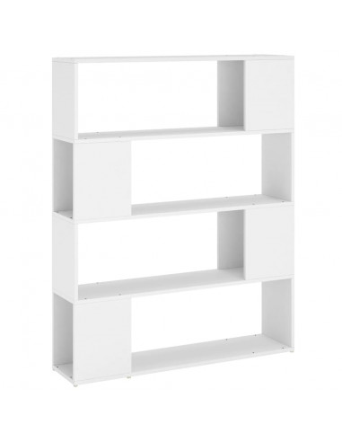Libreria/Divisorio Bianco 100x24x124 cm