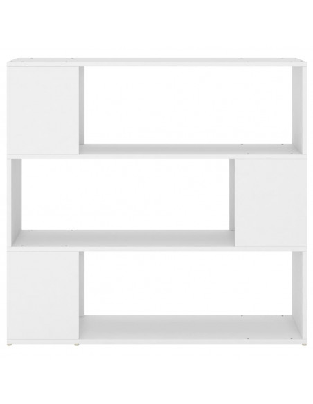 Libreria/Divisorio Bianco 100x24x94 cm