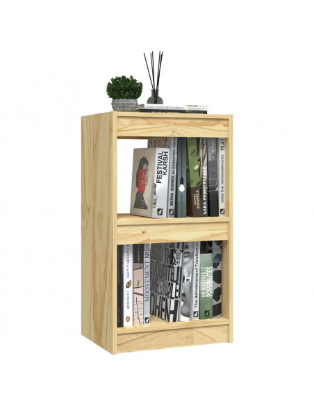 Libreria 40x30x71,5 cm in Legno Massello di Pino