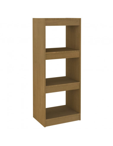 Libreria/Divisorio Miele 40x30x103,5 cm Legno Massello di Pino