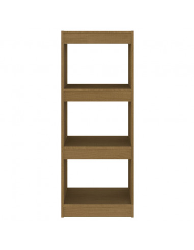 Libreria/Divisorio Miele 40x30x103,5 cm Legno Massello di Pino