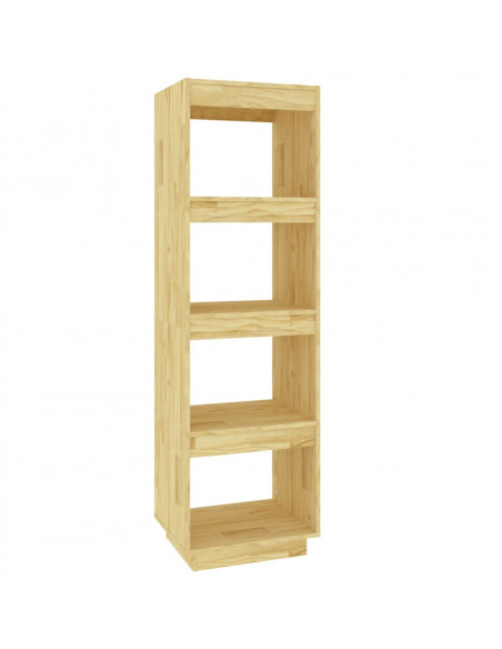 Libreria/Divisorio 41x35x135 cm in Legno Massello di Pino