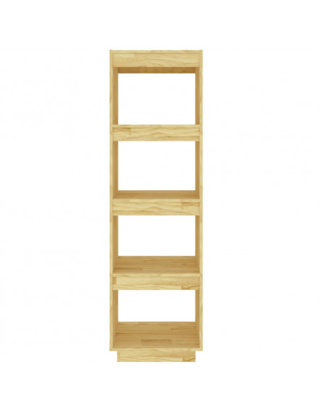 Libreria/Divisorio 41x35x135 cm in Legno Massello di Pino